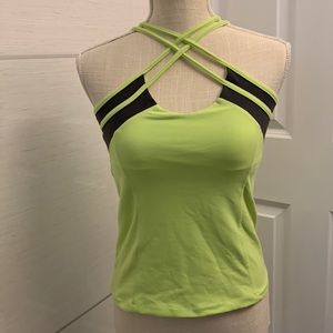 Size P/S Kyodan top See Photos, with built in bra,  like new condition